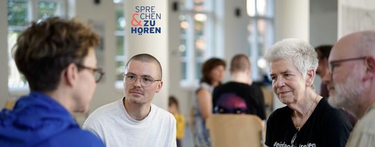 Bild zur Veranstaltung Sprechen & Zuhören - Das Große Gespräch