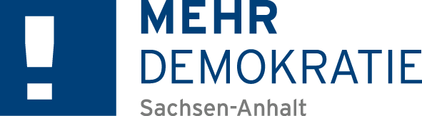 Logo Mehr Demokratie Landesverband Sachsen-Anhalt